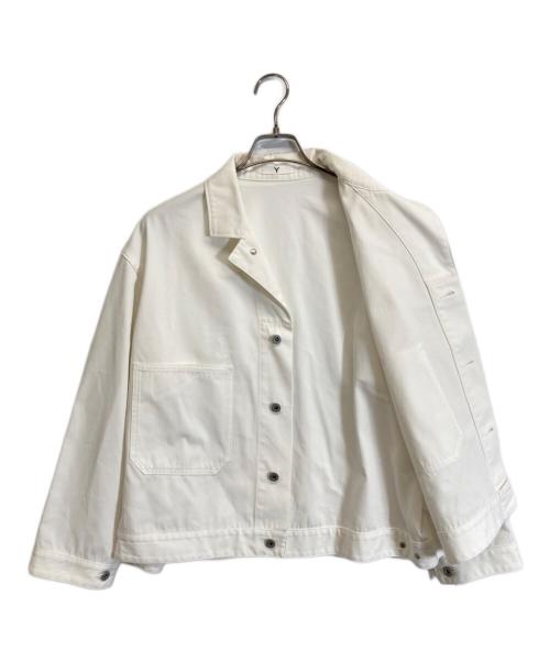 YLEVE（イレーヴ）YLEVE (イレーヴ) RECYCLE POLYESTER TWILL BZ ホワイト サイズ:1の古着・服飾アイテム