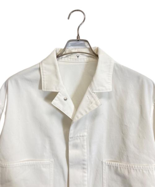 YLEVE（イレーヴ）YLEVE (イレーヴ) RECYCLE POLYESTER TWILL BZ ホワイト サイズ:1の古着・服飾アイテム