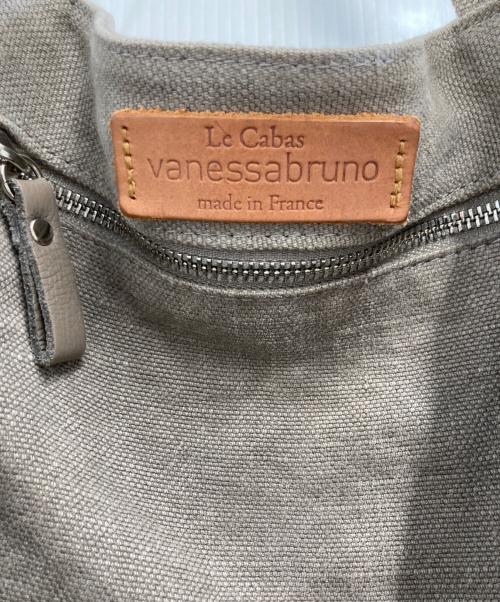vanessabruno（ヴァネッサブリューノ）vanessabruno (ヴァネッサブリューノ) リネントートバッグ ベージュの古着・服飾アイテム