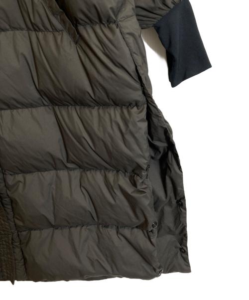 emmi atelier（エミアトリエ）emmi atelier (エミアトリエ) AYAKANEKO (アヤ カネコ) NANGA (ナンガ) ダウンコート ブラウン サイズ:Fの古着・服飾アイテム