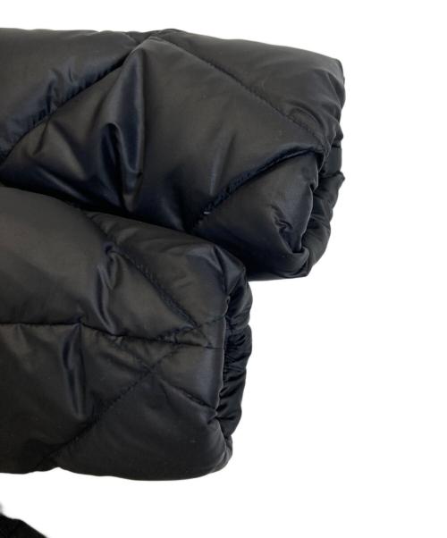 COACH（コーチ）COACH (コーチ) ラクーンファー付ベルテッドダウンコート ブラック サイズ:XSの古着・服飾アイテム