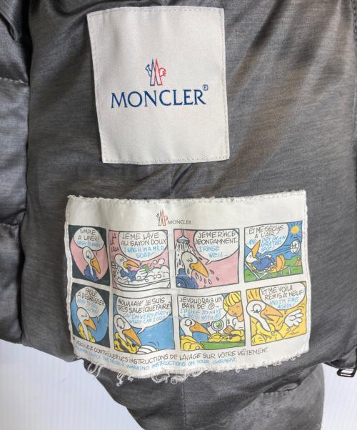 MONCLER（モンクレール）MONCLER (モンクレール) ダウンジャケット ブラウン サイズ:00の古着・服飾アイテム