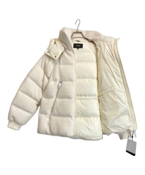 mackage（マッカージュ）MACKAGE (マッカージュ) ボアダウンジャケット ホワイト サイズ:XSの古着・服飾アイテム
