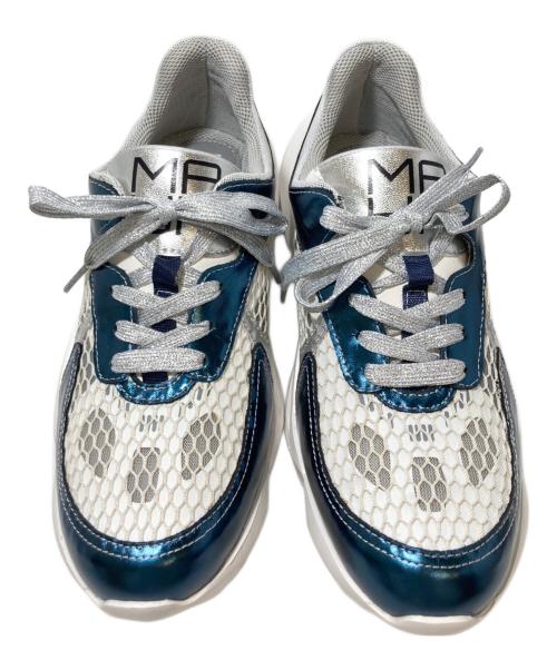MANA（マナ）MANA (マナ) メタリックスニーカー シルバー サイズ:41の古着・服飾アイテム