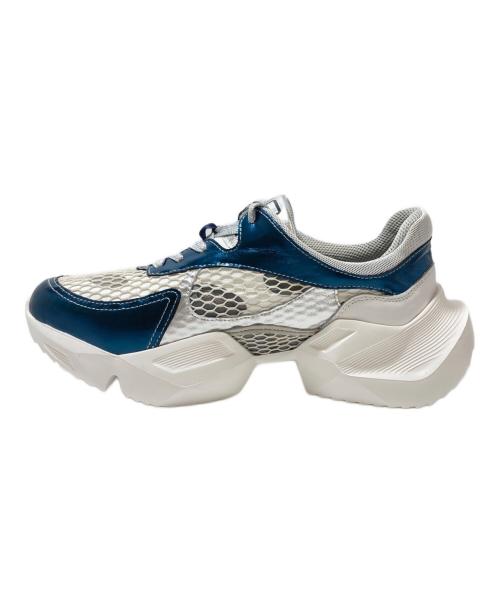 MANA（マナ）MANA (マナ) メタリックスニーカー シルバー サイズ:41の古着・服飾アイテム