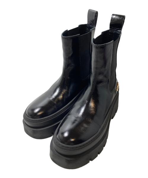 MANA（マナ）MANA (マナ) サイドゴアブーツ ブラック サイズ:40の古着・服飾アイテム