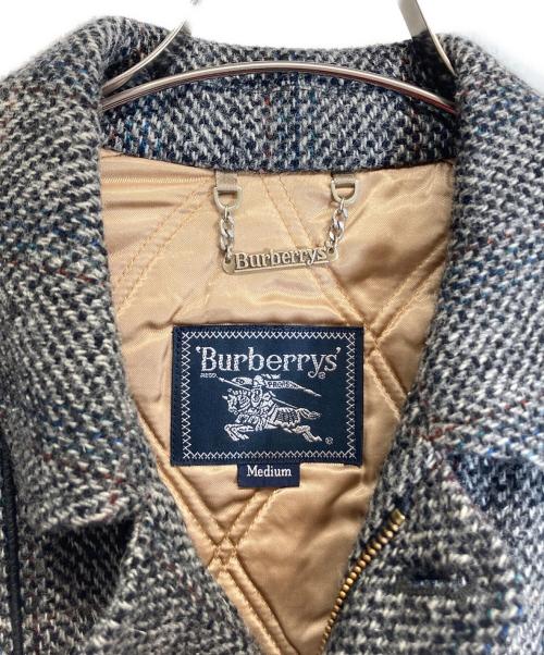 Burberry's（バーバリーズ）Burberry's (バーバリーズ) ツイードジャケット グレー サイズ:Mの古着・服飾アイテム