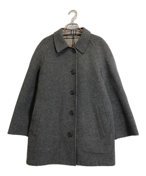 Burberry's（バーバリーズ）Burberry's (バーバリーズ) ショートウールコート グレー サイズ:11の古着・服飾アイテム