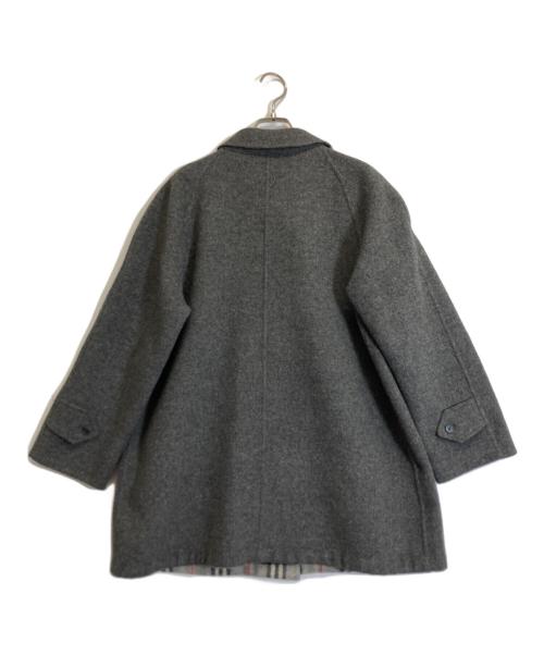 Burberry's（バーバリーズ）Burberry's (バーバリーズ) ショートウールコート グレー サイズ:11の古着・服飾アイテム