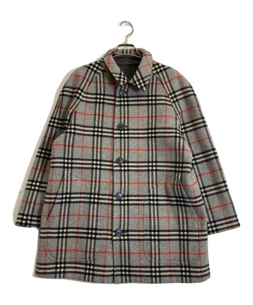 Burberry's（バーバリーズ）Burberry's (バーバリーズ) ショートウールコート グレー サイズ:11の古着・服飾アイテム