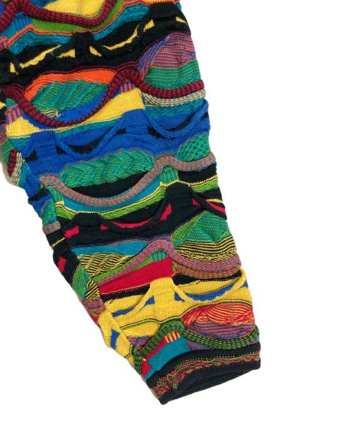 Coogi（クージー）COOGI (クージー) 3Dニット マルチカラー サイズ:Sの古着・服飾アイテム