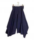 Y'sワイズ）の古着「変形パンツ」｜ネイビー