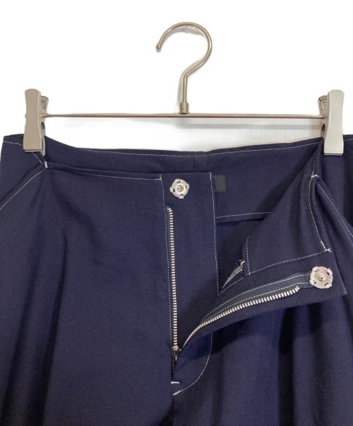 Y's（ワイズ）Y's (ワイズ) 変形パンツ ネイビー サイズ:3の古着・服飾アイテム