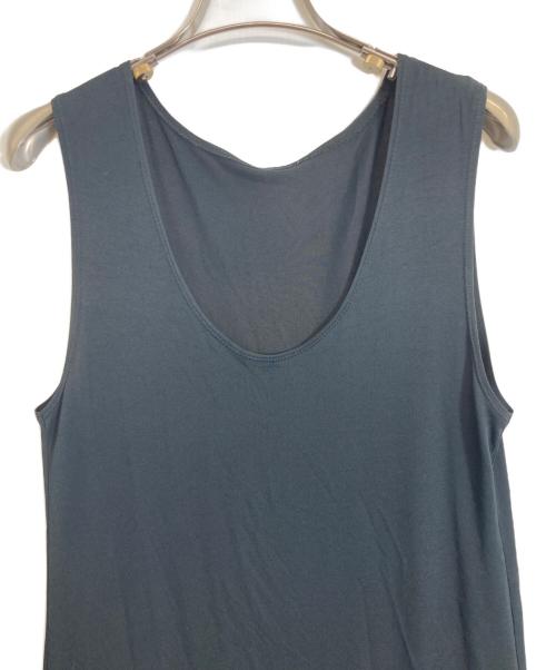 ISSEY MIYAKE（イッセイミヤケ）ISSEY MIYAKE (イッセイミヤケ) ノースリーブワンピース ブラック サイズ:Sの古着・服飾アイテム