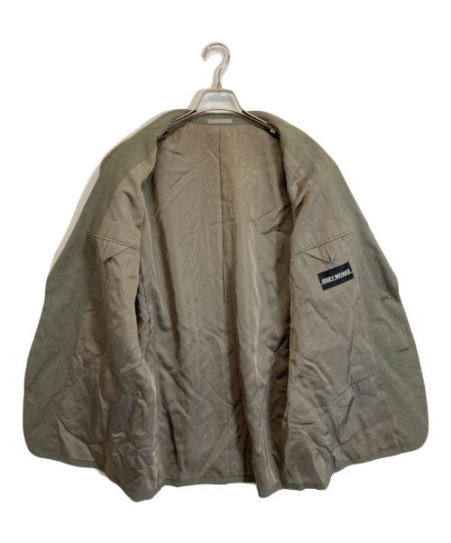 ISSEY MIYAKE（イッセイミヤケ）ISSEY MIYAKE (イッセイミヤケ) テーラードジャケット グリーン サイズ:Lの古着・服飾アイテム