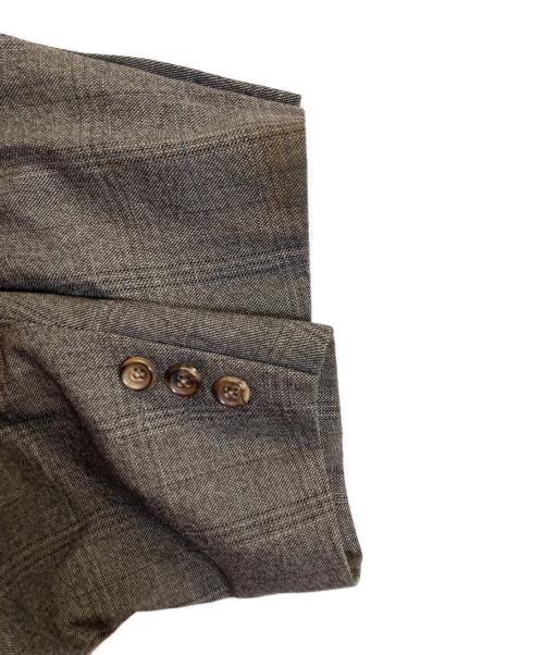 Y's for men（ワイズフォーメン）Y'S for men (ワイズフォーメン) テーラードジャケット ブラウン サイズ:Lの古着・服飾アイテム