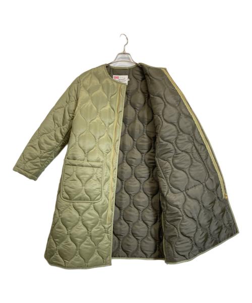 Traditional Weatherwear（トラディショナルウェザーウェア）Traditional Weatherwear (トラディショナルウェザーウェア) キルティングコート オリーブ サイズ:Sの古着・服飾アイテム