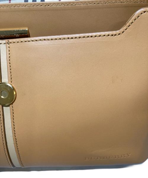 BURBERRY（バーバリー）BURBERRY (バーバリー) ショルダーバッグ ベージュの古着・服飾アイテム