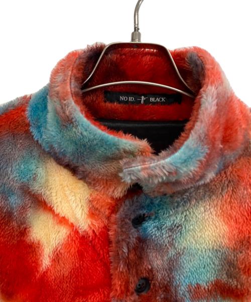 NO ID.（ノーアイディー）NO ID. (ノーアイディー) フリースBIG-Gジャン レッド サイズ:Fの古着・服飾アイテム