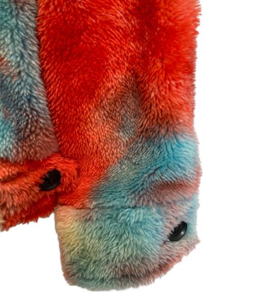 NO ID.（ノーアイディー）NO ID. (ノーアイディー) フリースBIG-Gジャン レッド サイズ:Fの古着・服飾アイテム