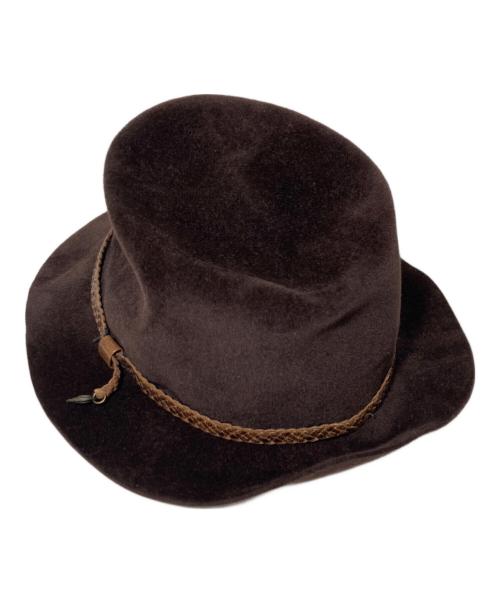 HELEN KAMINSKI（ヘレンカミンスキー）HELEN KAMINSKI (ヘレンカミンスキー) ウールハット ブラウン サイズ:ONE SIZEの古着・服飾アイテム