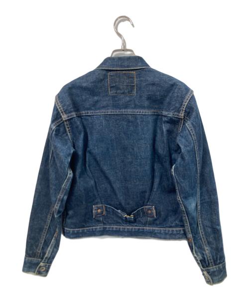 EVISU（エヴィス）EVISU (エヴィス) No. 2 1st 大戦モデルデニムジャケット インディゴ サイズ:34の古着・服飾アイテム