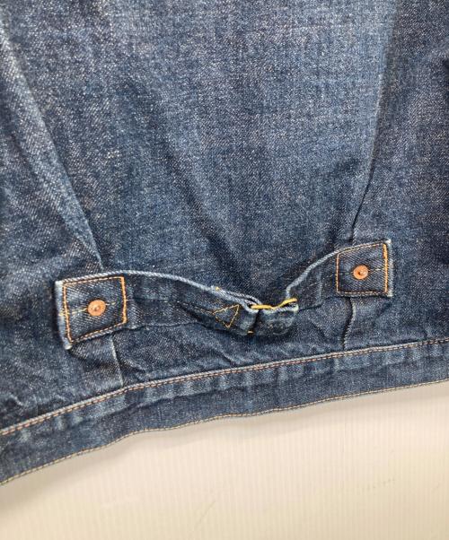 EVISU（エヴィス）EVISU (エヴィス) No. 2 1st 大戦モデルデニムジャケット インディゴ サイズ:34の古着・服飾アイテム