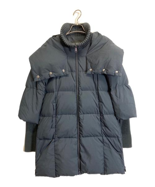 MAX&Co.（マックスアンドコー）MAX&Co. (マックスアンドコー) ダウンコート ネイビー サイズ:42の古着・服飾アイテム