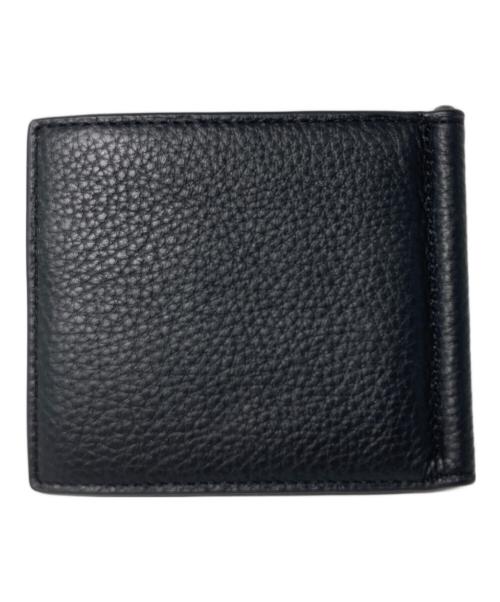 COACH（コーチ）COACH (コーチ) マネークリップコンパクトウォレット ブラックの古着・服飾アイテム