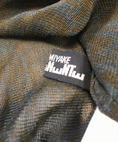 ISSEY MIYAKE PERMANENT（イッセイミヤケパーマネント）ISSEY MIYAKE PERMANENT (イッセイミヤケパーマネント) シアーロングカーディガン ネイビー サイズ:Mの古着・服飾アイテム