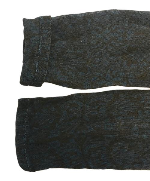 ISSEY MIYAKE PERMANENT（イッセイミヤケパーマネント）ISSEY MIYAKE PERMANENT (イッセイミヤケパーマネント) シアーロングカーディガン ネイビー サイズ:Mの古着・服飾アイテム