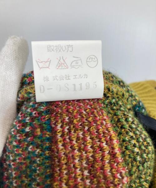 KENZO（ケンゾー）KENZO (ケンゾー) 総柄ニットスカート グリーン サイズ:記載なしの古着・服飾アイテム