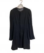 Y'sワイズ）の古着「エルボーパッチコート」｜ブラック