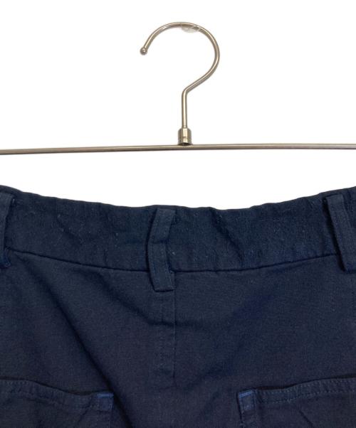 COMME des GARCONS（コムデギャルソン）COMME des GARCONS (コムデギャルソン) パッチワーク イージーサルエルパンツ ネイビー サイズ:XSの古着・服飾アイテム