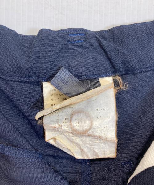 COMME des GARCONS（コムデギャルソン）COMME des GARCONS (コムデギャルソン) パッチワーク イージーサルエルパンツ ネイビー サイズ:XSの古着・服飾アイテム