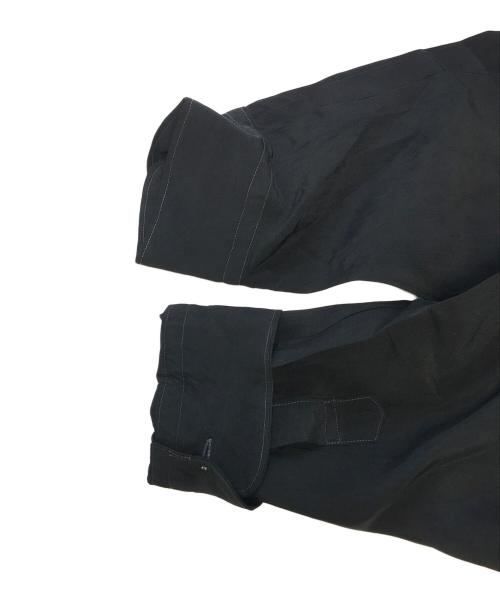 COMME des GARCONS HOMME（コムデギャルソン オム）COMME des GARCONS HOMME (コムデギャルソン オム) サテンシャツ ブラック サイズ:表記なしの古着・服飾アイテム