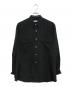 COMME des GARCONS HOMME（コムデギャルソン オム）の古着「サテンシャツ」｜ブラック