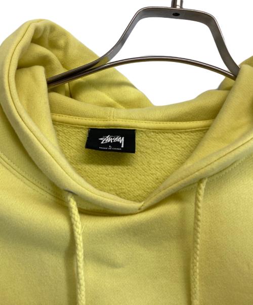 stussy（ステューシー）stussy (ステューシー) パーカー イエロー サイズ:Lの古着・服飾アイテム