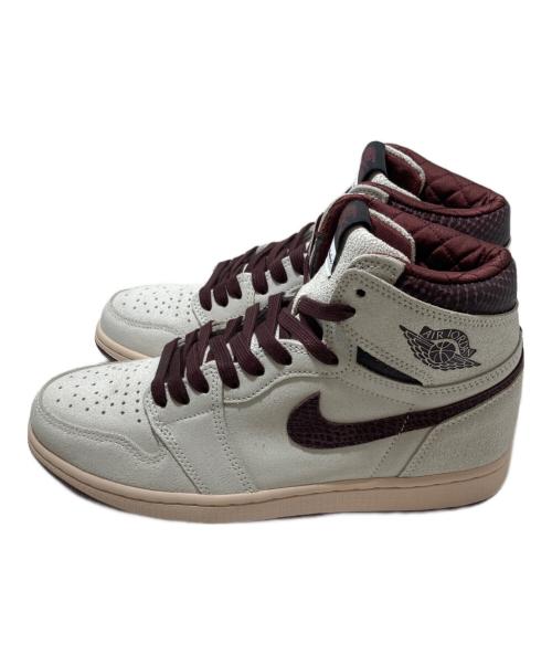 NIKE（ナイキ）NIKE (ナイキ) Air Jordan 1 High ホワイト×ブラウン サイズ:27の古着・服飾アイテム