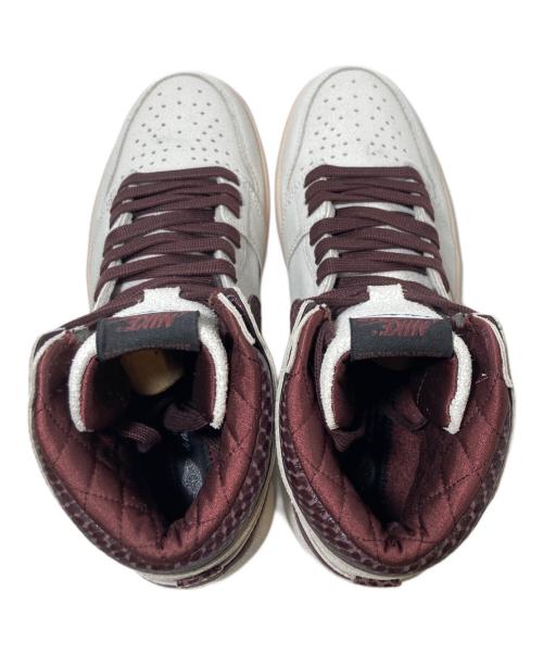 NIKE（ナイキ）NIKE (ナイキ) Air Jordan 1 High ホワイト×ブラウン サイズ:27の古着・服飾アイテム