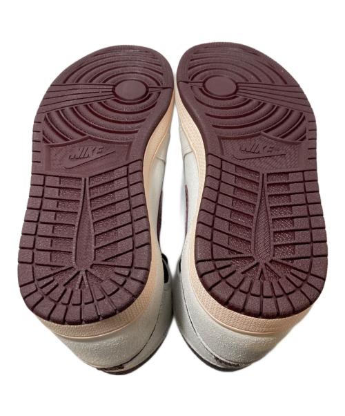 NIKE（ナイキ）NIKE (ナイキ) Air Jordan 1 High ホワイト×ブラウン サイズ:27の古着・服飾アイテム