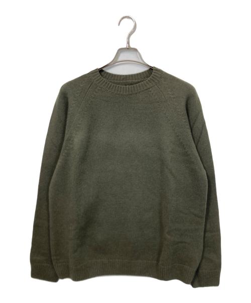 BATONER（バトナ―）BATONER (バトナ―) ニット オリーブ サイズ:3の古着・服飾アイテム