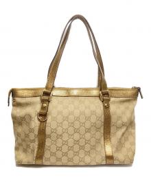 GUCCI（グッチ）の古着「トートバッグ」｜ベージュ