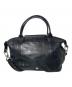 LONGCHAMP (ロンシャン) 2WAYレザーバッグ ブラック：10000円