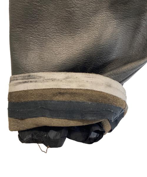 HARLEY-DAVIDSON（ハーレーダビッドソン）HARLEY-DAVIDSON (ハーレーダビッドソン) カウレザーパンツ ブラック サイズ:-の古着・服飾アイテム