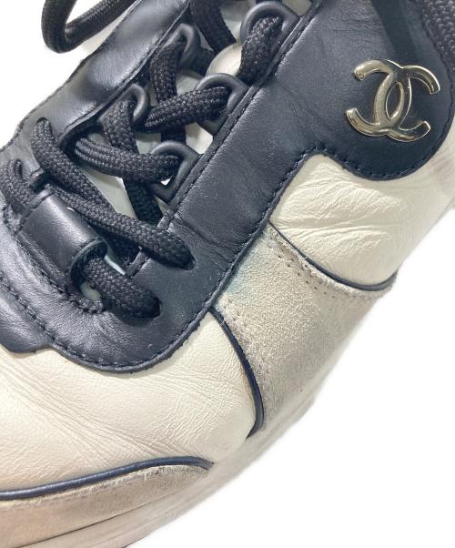 CHANEL（シャネル）CHANEL (シャネル) スニーカー ホワイト サイズ:39の古着・服飾アイテム