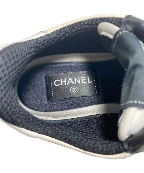 CHANEL（シャネル）CHANEL (シャネル) スニーカー ホワイト サイズ:39の古着・服飾アイテム