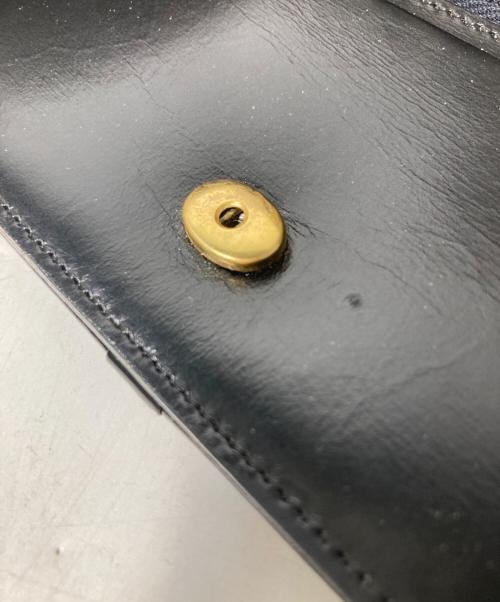 Christian Dior（クリスチャン ディオール）Christian Dior (クリスチャン ディオール) 長財布 ネイビーの古着・服飾アイテム