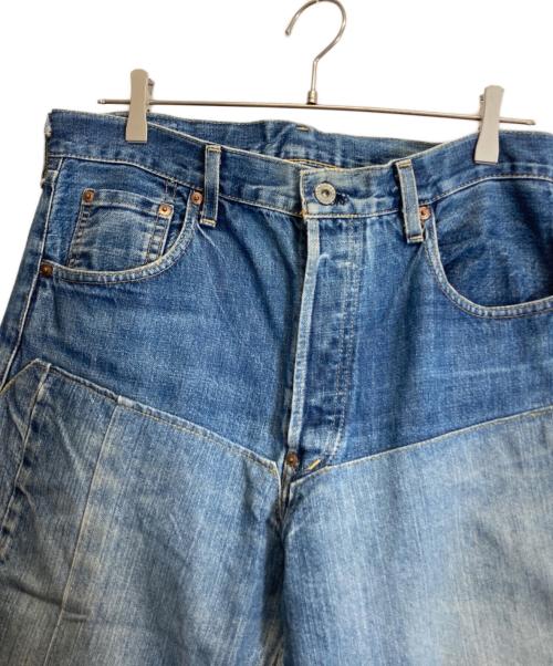 LEVI'S（リーバイス）LEVI'S (リーバイス) リメイクデニムパンツ インディゴ サイズ:W34の古着・服飾アイテム