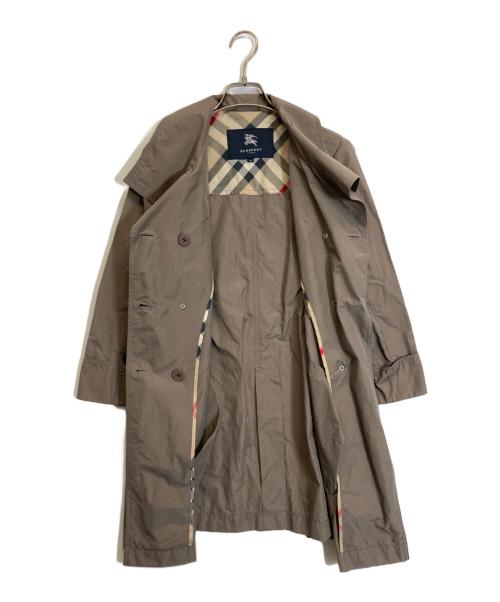 BURBERRY LONDON（バーバリーロンドン）BURBERRY LONDON (バーバリーロンドン) コットンナイロントレンチコート ベージュ サイズ:40の古着・服飾アイテム